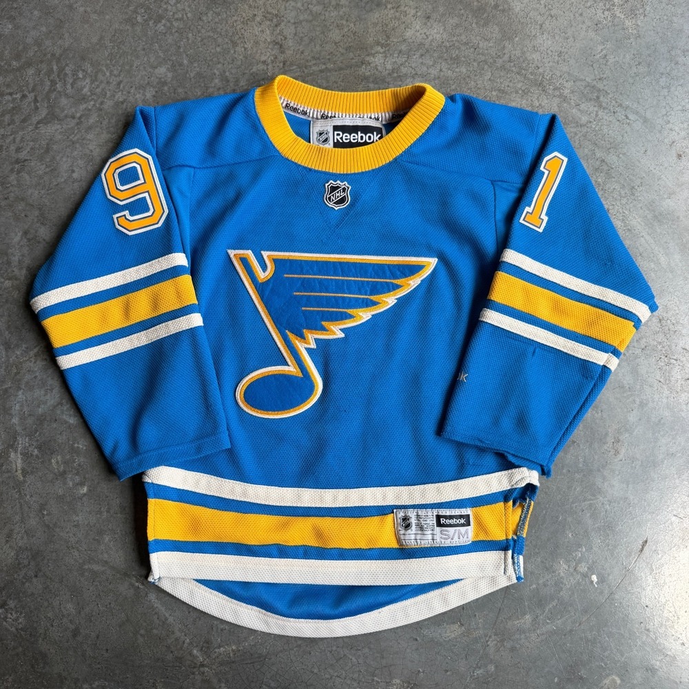 Reebok Vladimir Tarasenko St. Louis Blues Jersey Size YOUTH Small Hockey NHL